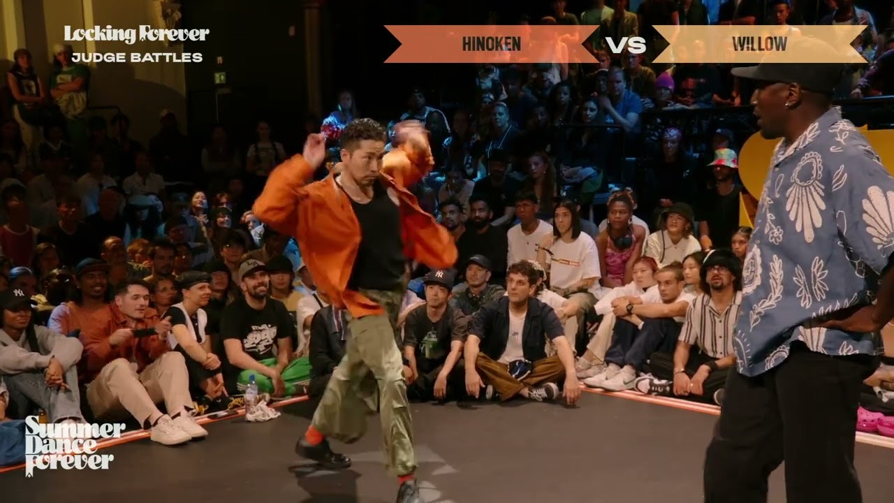 Hinoken vs Willow JUDGE BATTLE Locking Forever | Summer Dance Forever 2024