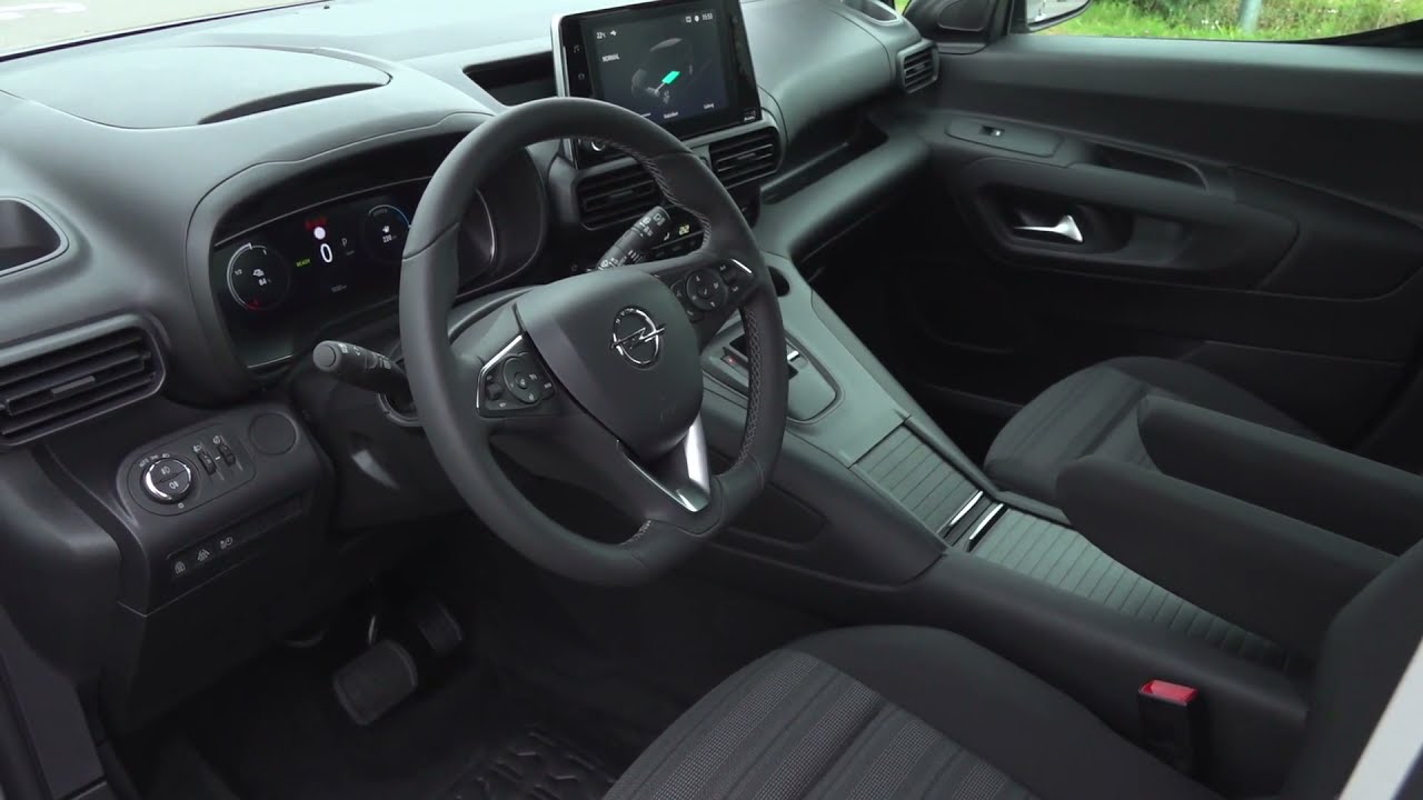 The new Opel Combo-e Life XL Interior Design