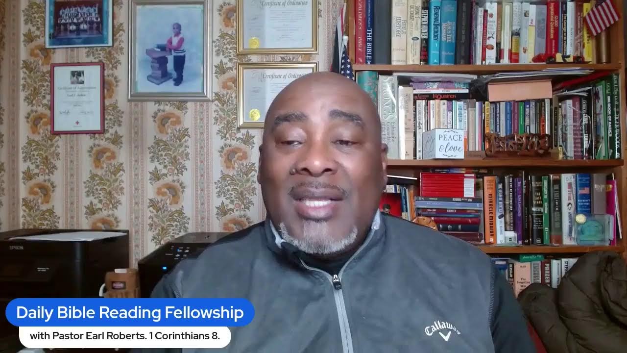 Daily Bible Reading Fellowship. March 9, 2026. 1 Corinthians 8.