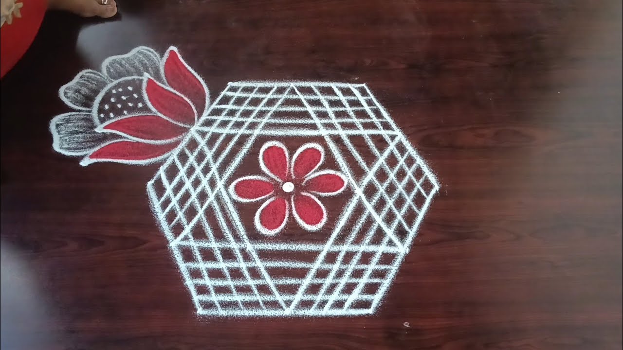தை வெள்ளிக்கிழமை ஸ்பெஷல் எளிய கோலங்கள்//Thai poosam rangoli/Simple daily rangoli designs//Lathakolam