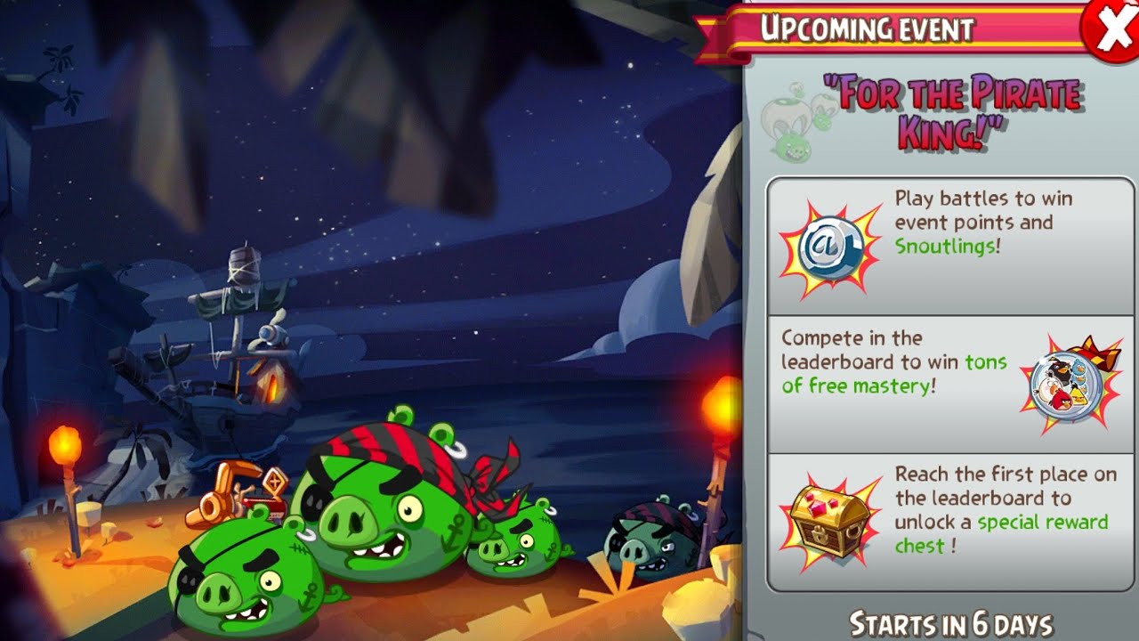 For The Pirate King Event - In Angry Birds Epic