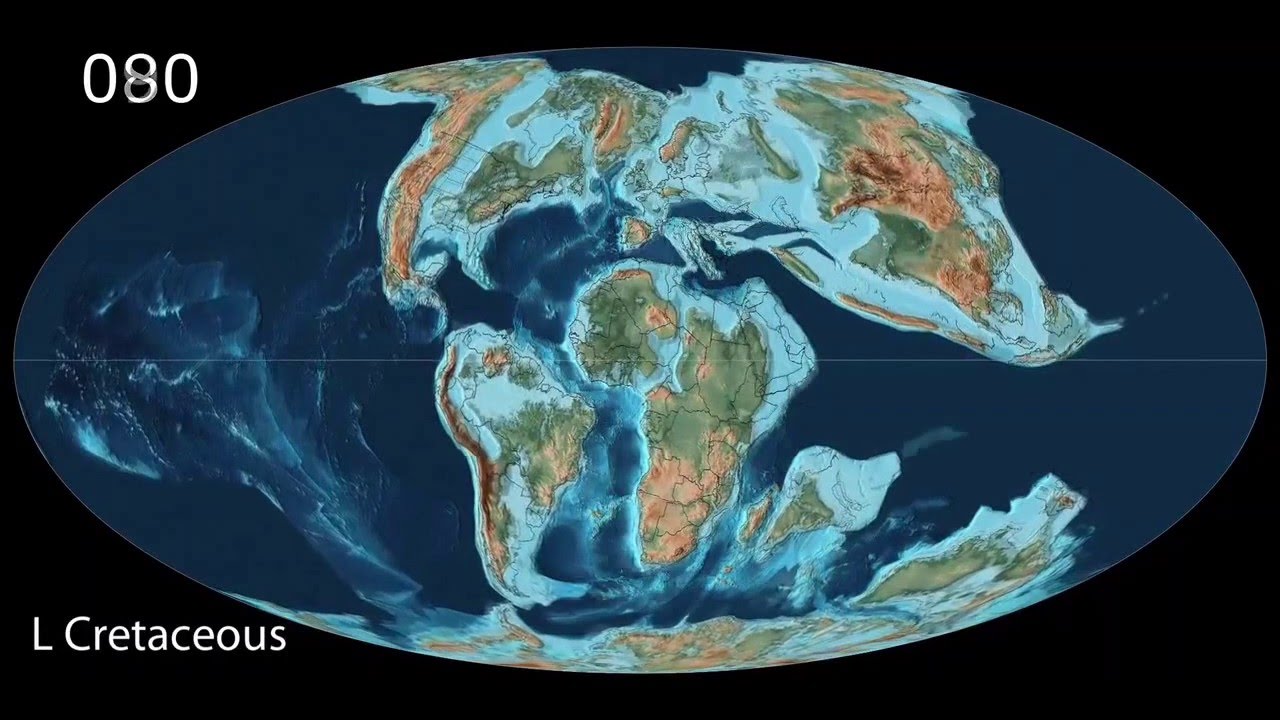 PlateTectonics & Ice Ages - Scotese Animation 022116a