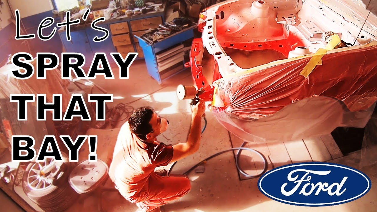 Engine Bay Paint Job | Ford Sierra Sapphire 4x4 Turbo | Episode 11