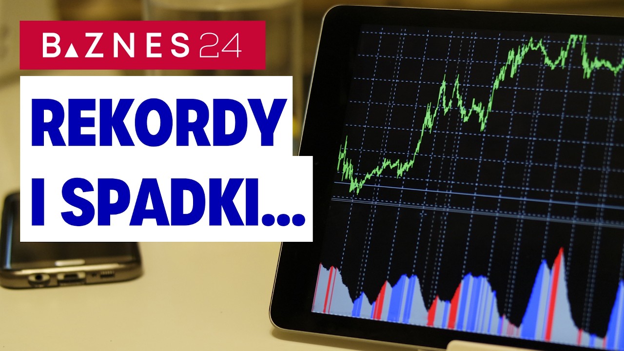 Rekordy i nagły zjazd WIG20! Co dalej z Allegro, Orlenem i Polenergią?