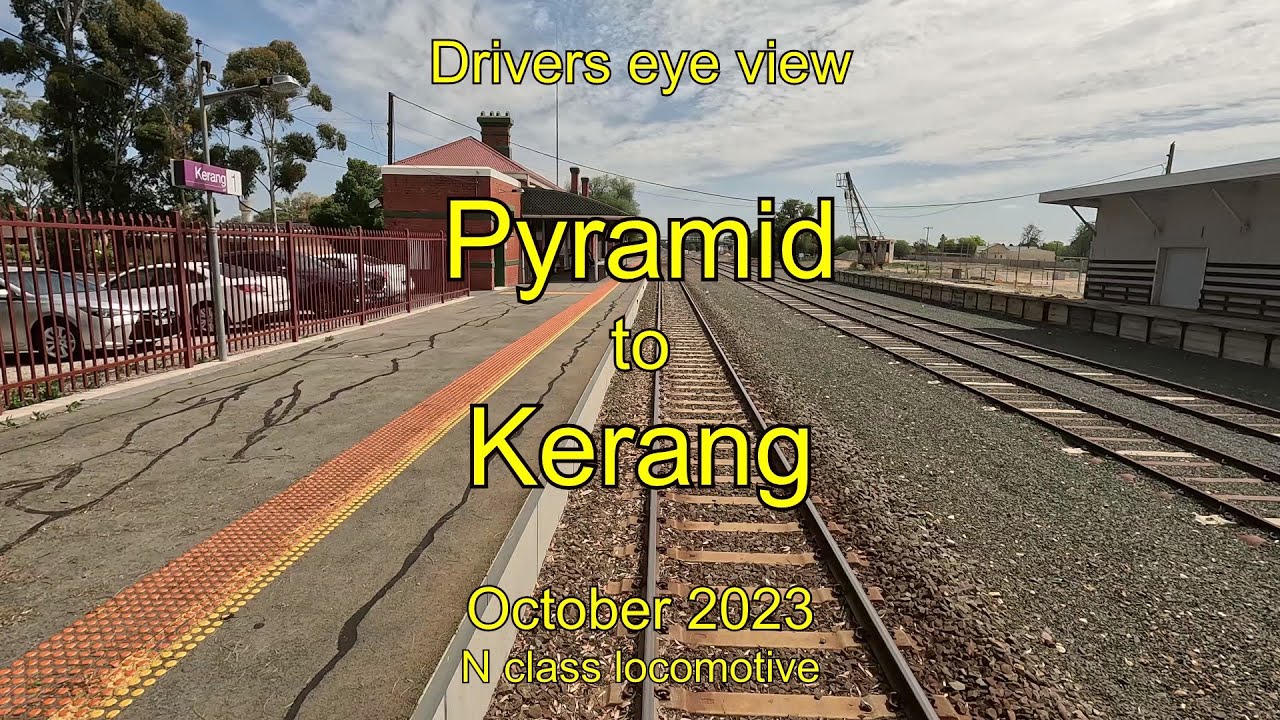 Drivers eye view, Pyramid to Kerang, Oct 2023