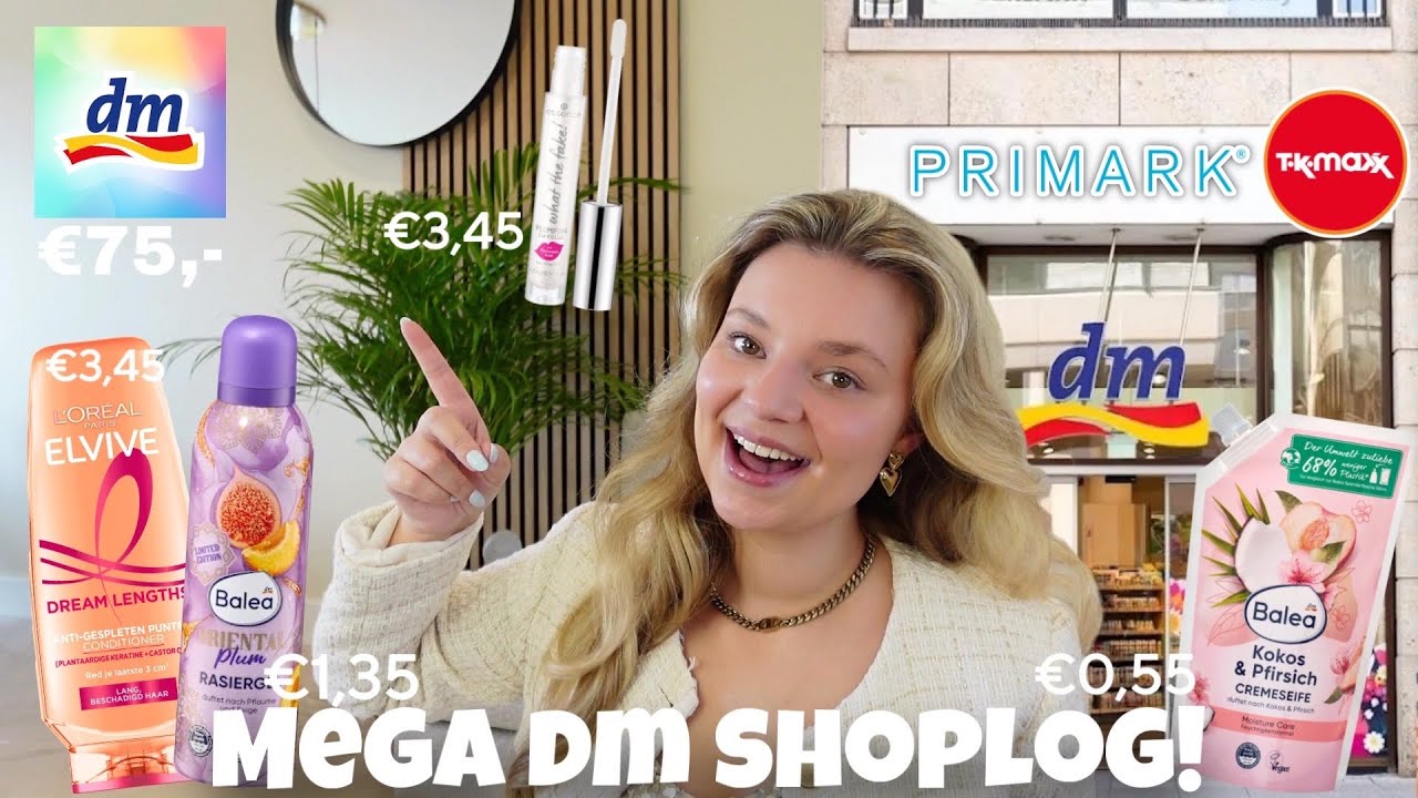 DM SHOPLOG OKTOBER 2025! KOM SHOPPEN MET ONS IN DUITSLAND + SNACKS TESTEN | Joyce Rikken