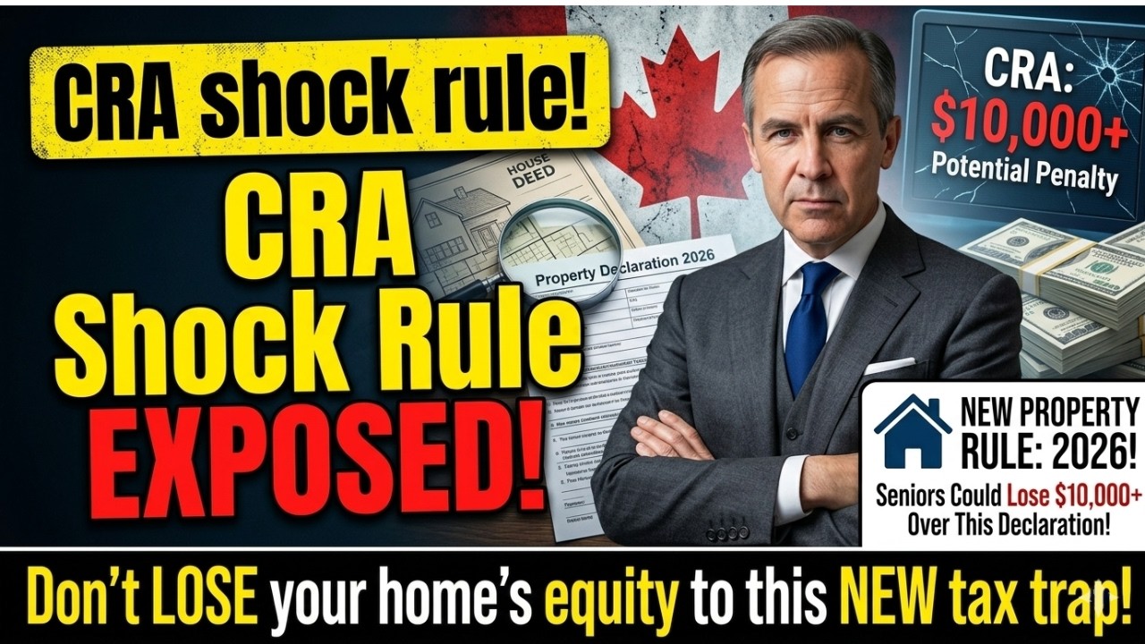 CRA Shock Rule EXPOSED: Seniors Could Lose $10,000+ Over New Property Declaration in 2026!