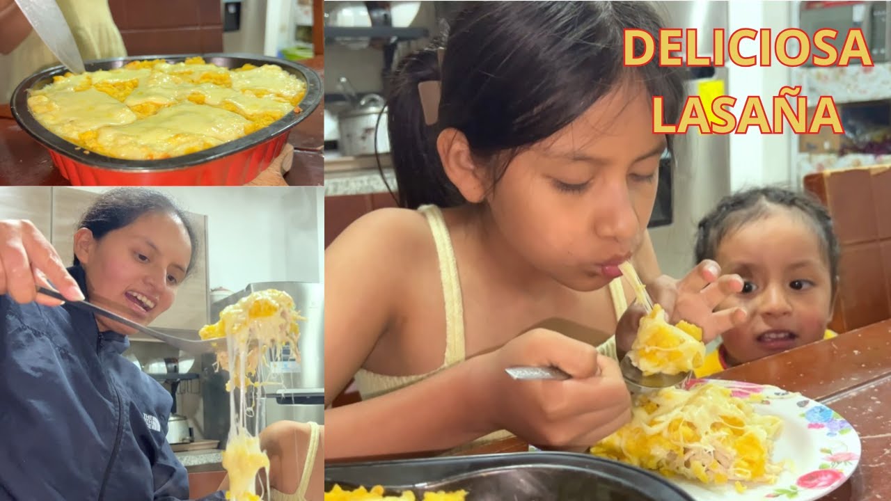 Prepare esta Deliciosa Lasaña de plátano maduro para mi hija - JOHANNA