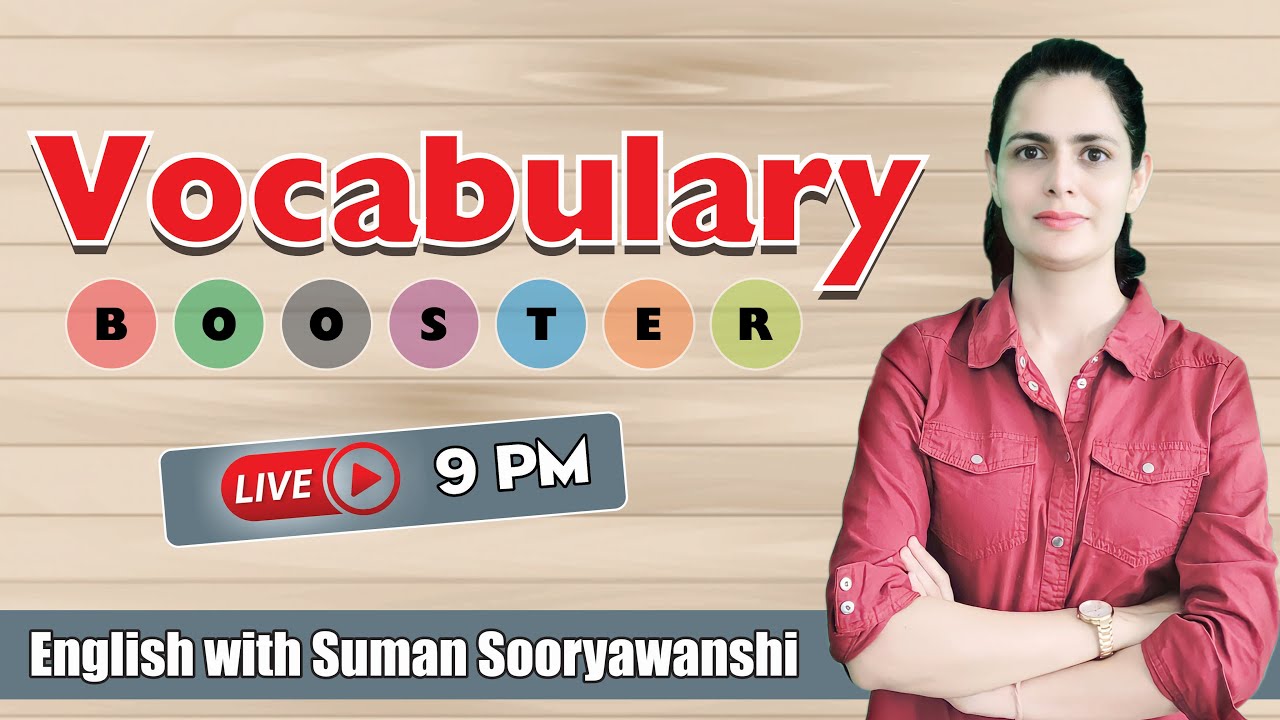 Synonyms and Antonyms | Best Tricks | Vocabulary Booster | English with Suman Sooryawanshi Ma'am