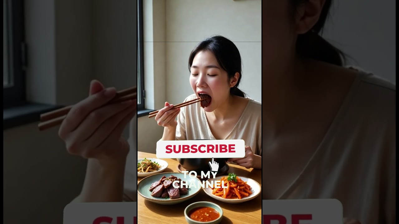 Crunchy Korean Food ASMR | Satisfying Eating Sounds | 바삭한 한국 음식 ASMR | 만족스러운 먹는 소리 