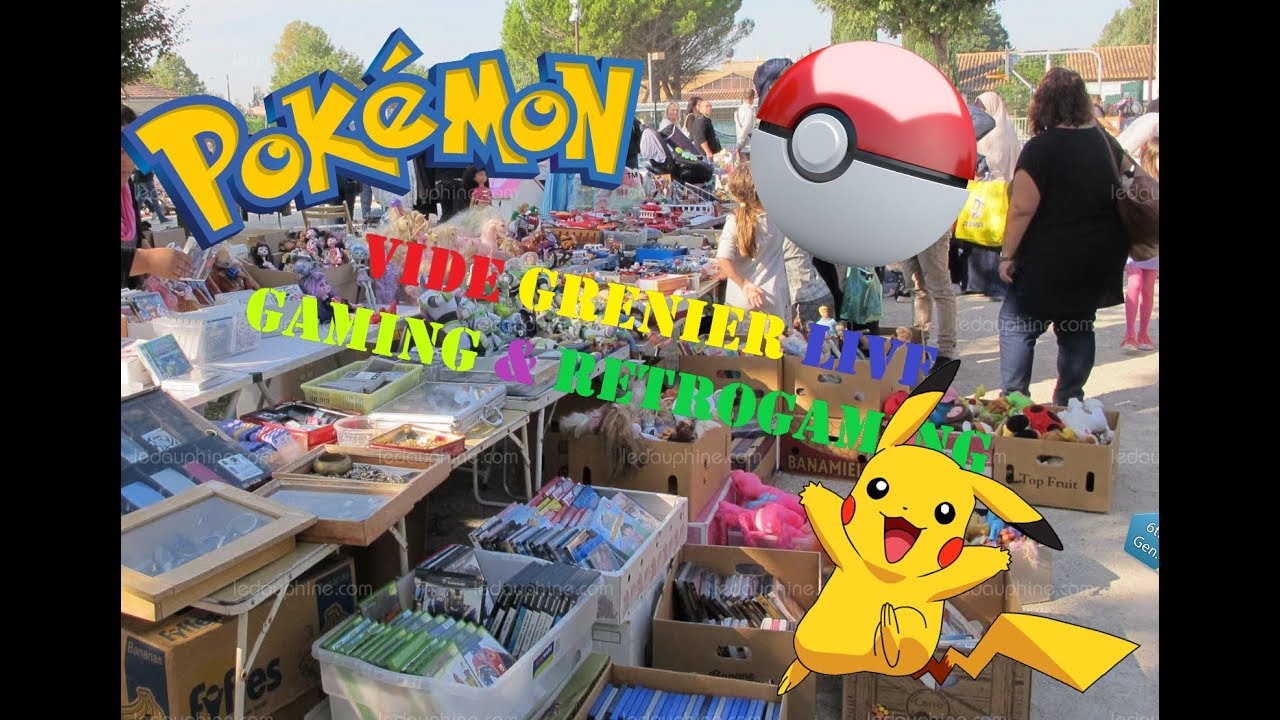 Vide Grenier GAMING & RETROGAMING du 01/07/2018