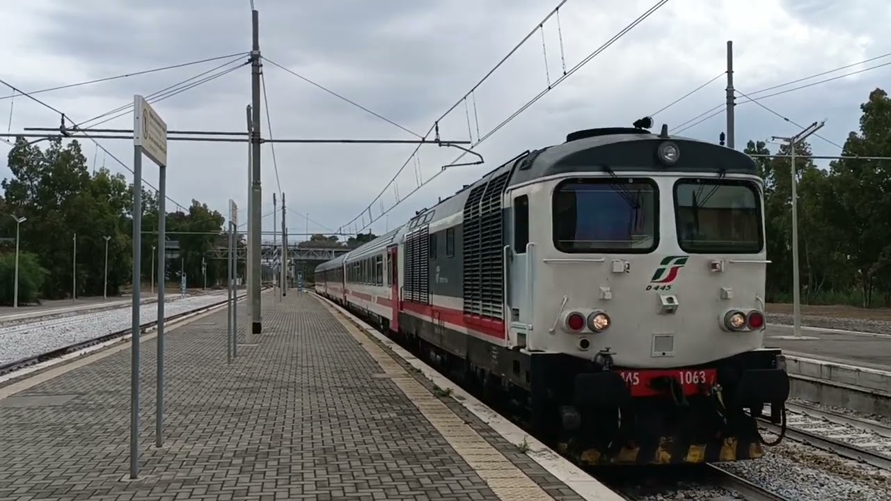 STAZIONE DI METAPONTO / TRENI INTERCITY E AV!