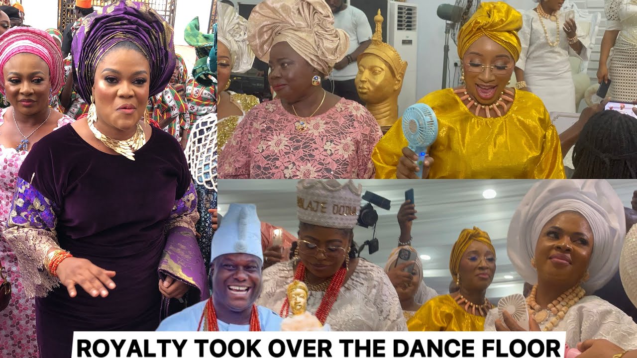 OONI OF IFE AND HIS QUEEN HOST GUESTS AT  OLOJO FESTIVAL 2024