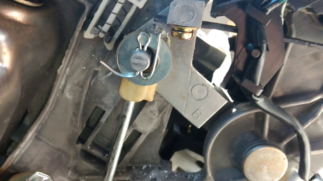 04 Toyota Sienna shifter linkage repair