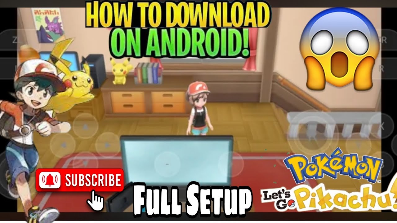 How to play pokemon let's go pikachu on mobile #pokemon #tutorial 