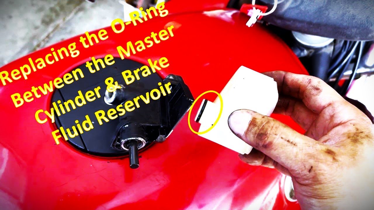 BMW K75 S | How to Fix Leaking Front Master Cylinder Brake Reservoir