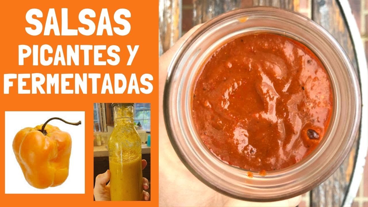 🌶️SALSAS PROBIÓTICAS🌶️ | picantes y fermentadas