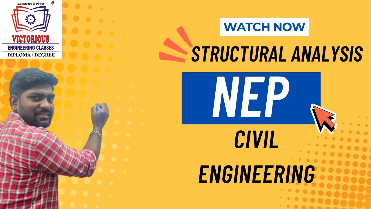 SA Structural Analysis Civil engineering nep syllabus How to study pass 