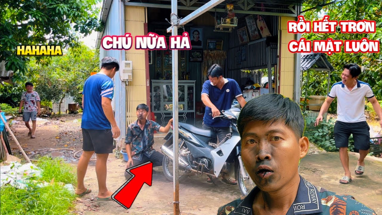 Hoài Phong Tham Lam Dám Lụm Tiền Dưới Bánh Xe Của Chú 2 Và Nhận Cái Kết Đắng | HoàiPhong TV