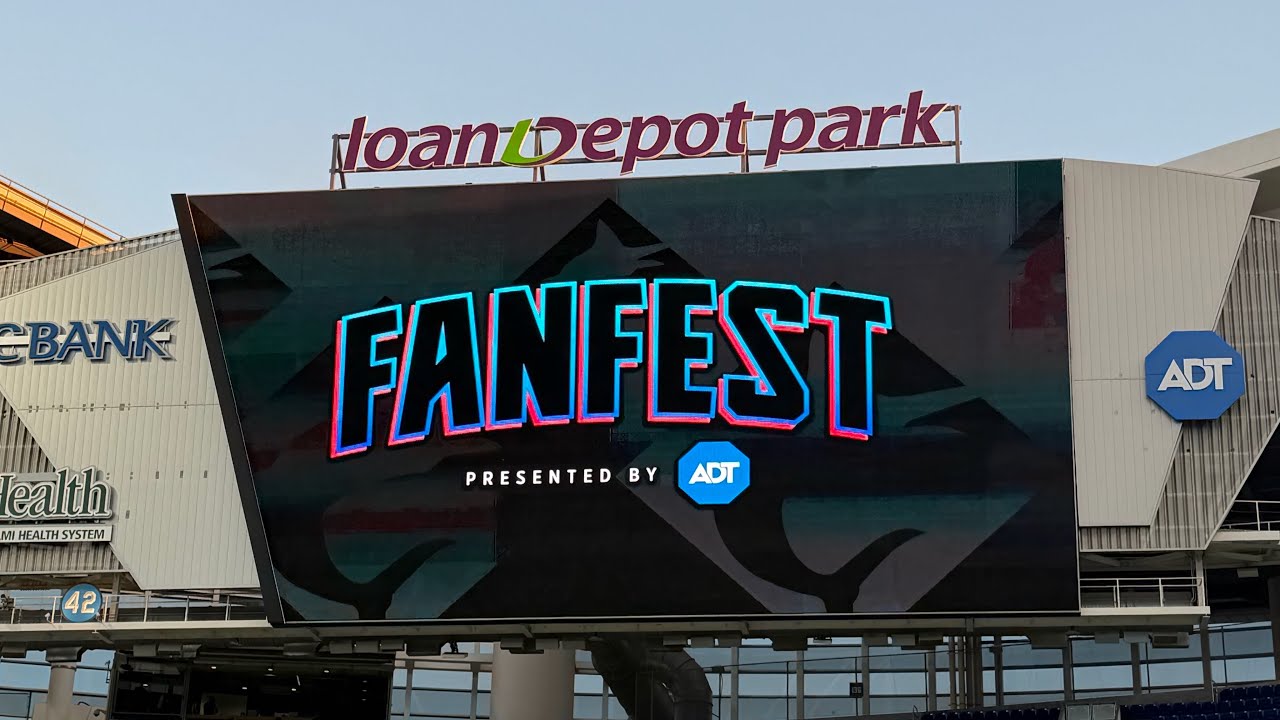 Miami Marlins Fan Fest at LoanDepot park 2026! 