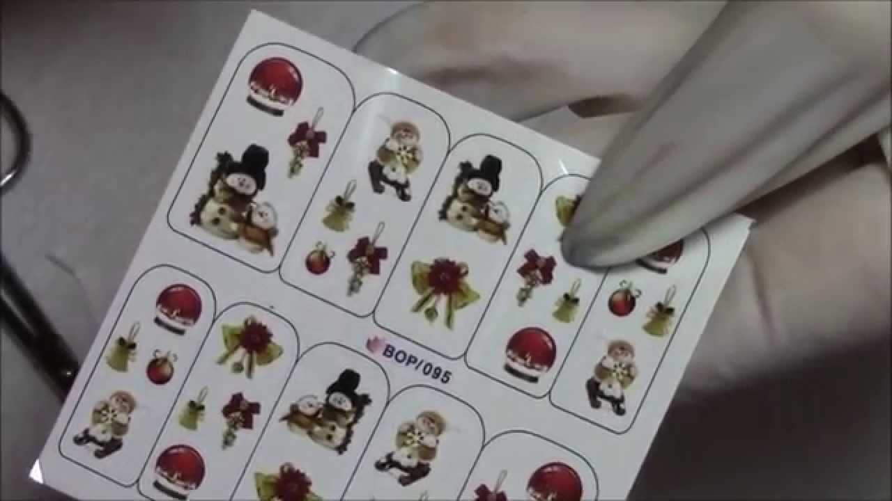 Weihnachts-Nailart f&uuml;r Anf&auml;nger