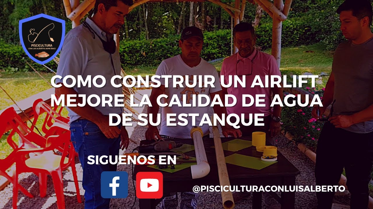 COMO Construir un AirLift - Mueva el agua con aire del blower y mejore la calidad del AGUA