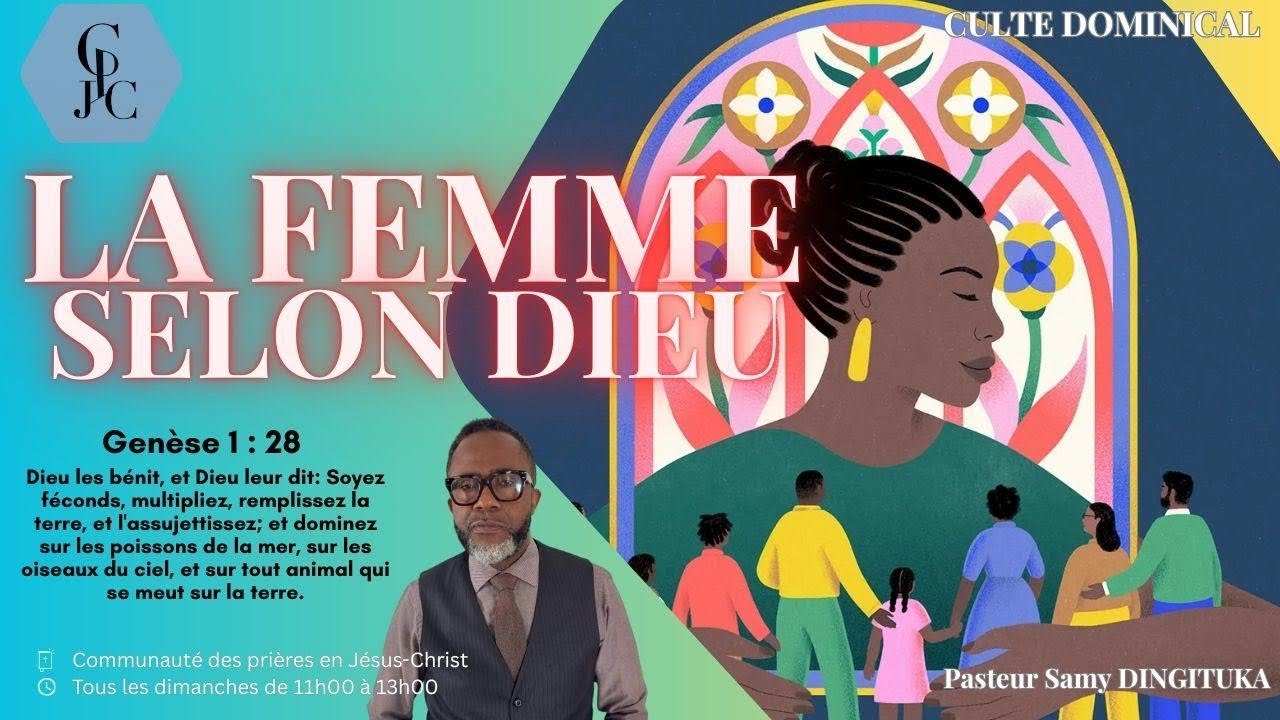 LA FEMME SELON DIEU || PASTEUR SAMY DINGITUKA || ÉGLISE CPJC