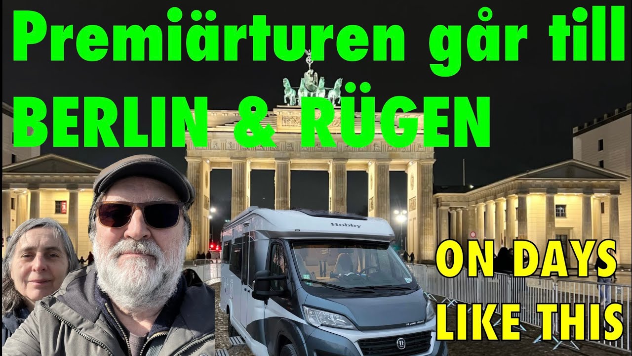 Premiärresan för 2023 går till Berlin och Rügen.