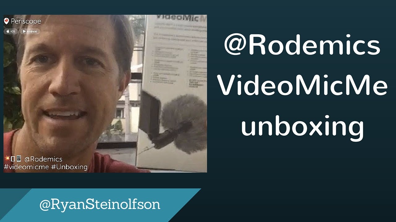Rodemics VideoMicMe Unboxing and Review