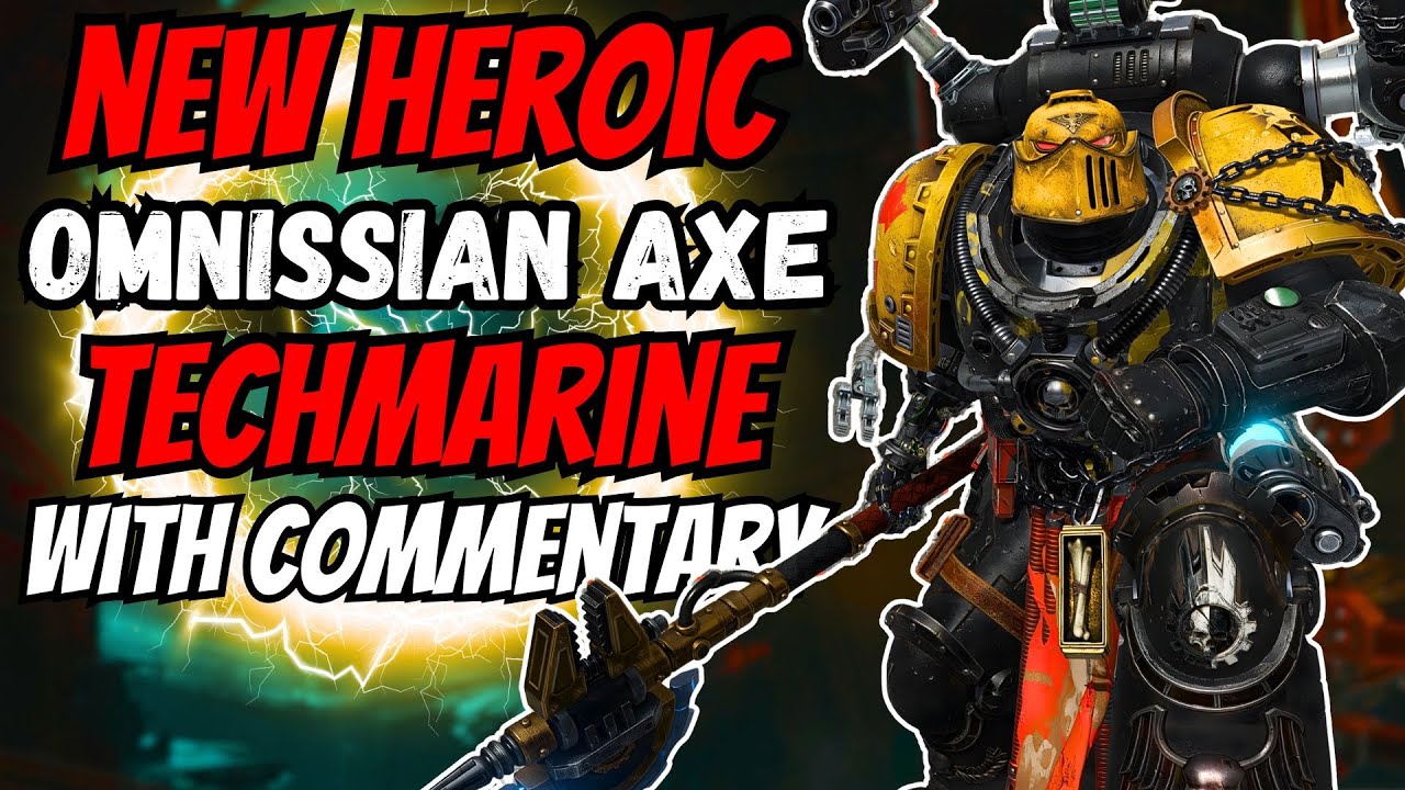 HEROIC Techmarine Omnissian Axe Build CHARGES Through Tyranid Primes in Space Marine 2 Patch 12
