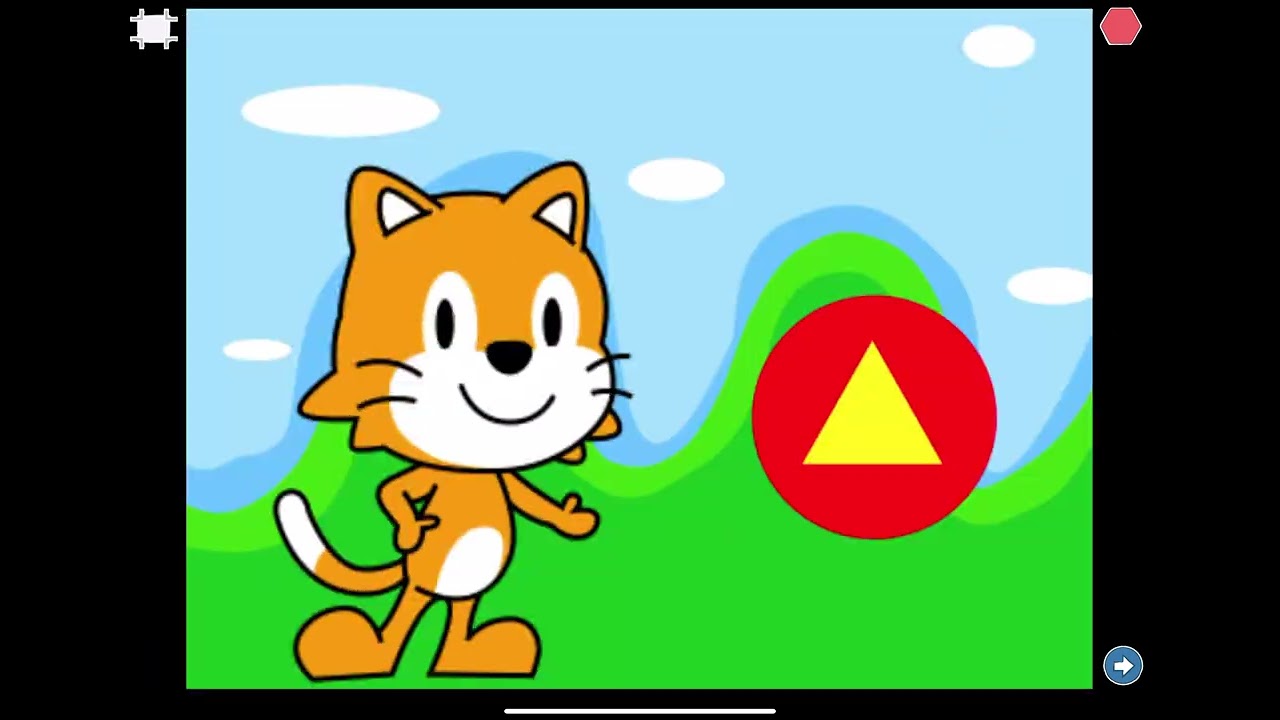 I made a horror game in scratch jr again (CHECK DESCRIPTION) 