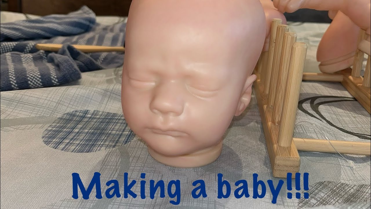 Making a Reborn baby!! Step 2! Creating skin!! 💕💕💕🍼