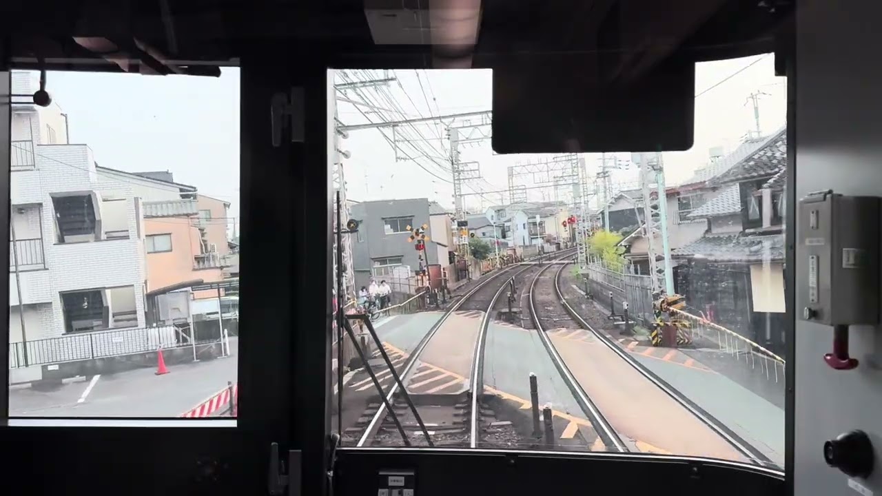 怒涛の32駅連続通過！京阪最速達種別！3000系快速特急洛楽淀屋橋行き七条〜京橋前面展望