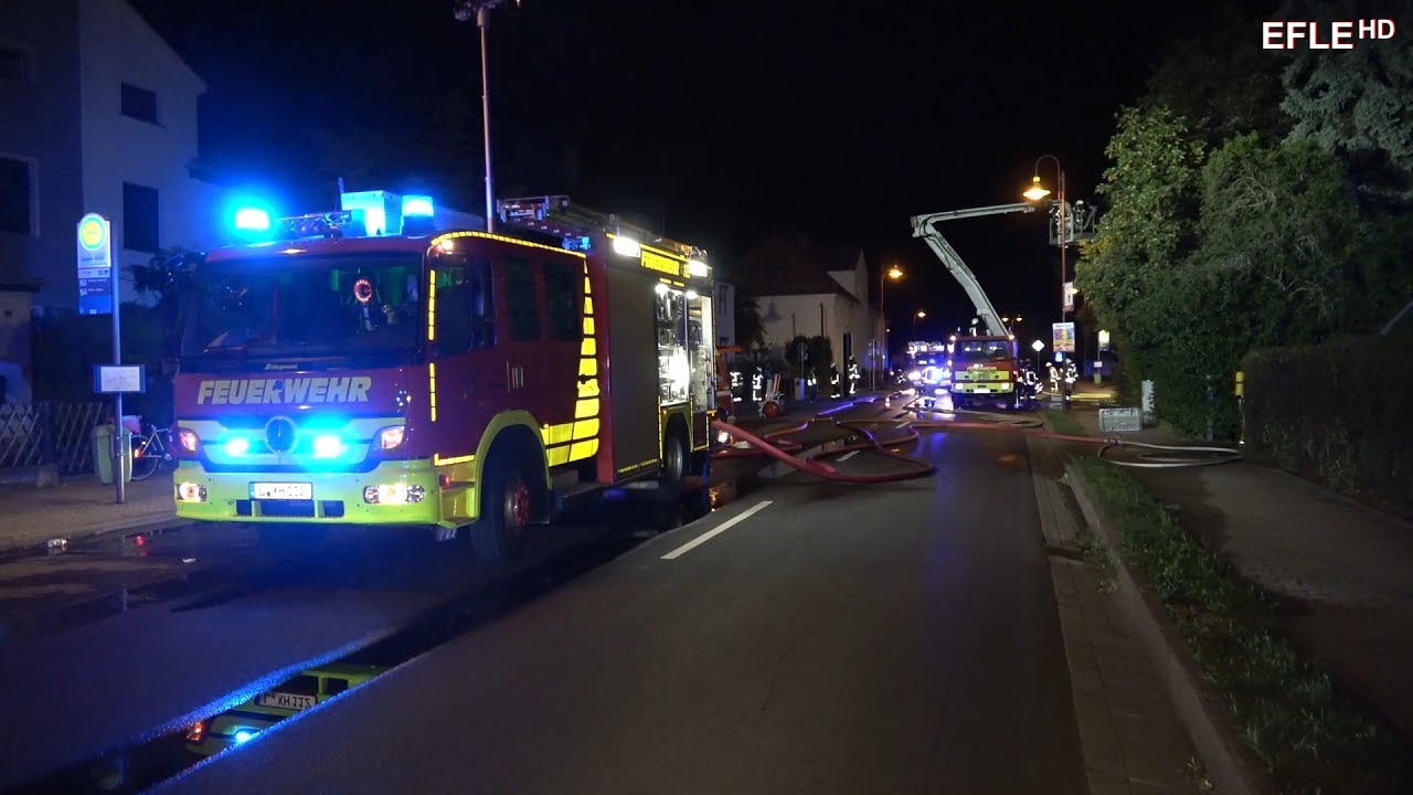 Dachstuhlbrand Markranstädt [01.07.2017]