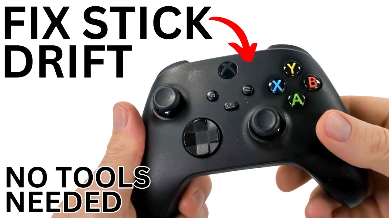 How To Fix Controller Drift Xbox - Fix Xbox Controller Analog Stick Drift - Easy No Tools