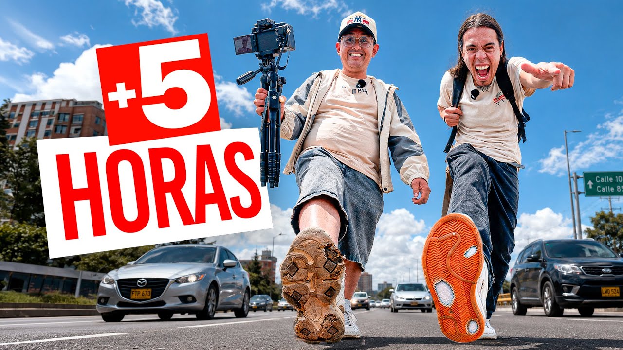 🚶&zwj;♂️🔥 CAMINAMOS m&aacute;s de  5 HORAS EN CARRETERA con un  RUMBO FIJO 😱 | &iquest;HASTA D&Oacute;NDE LLEGAMOS?