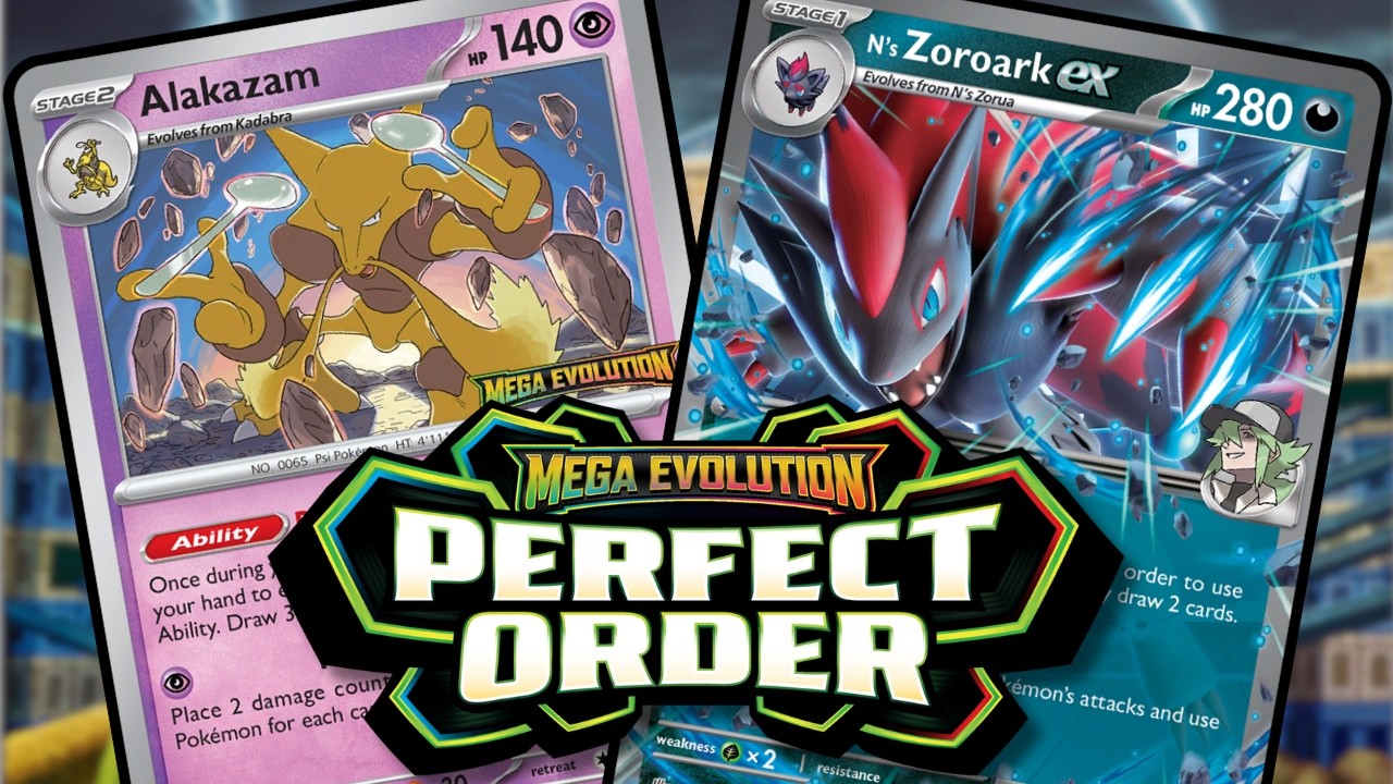 Alakazam is a THREAT Post-Rotation! N's Zoroark vs Alakazam Tabletop Testing