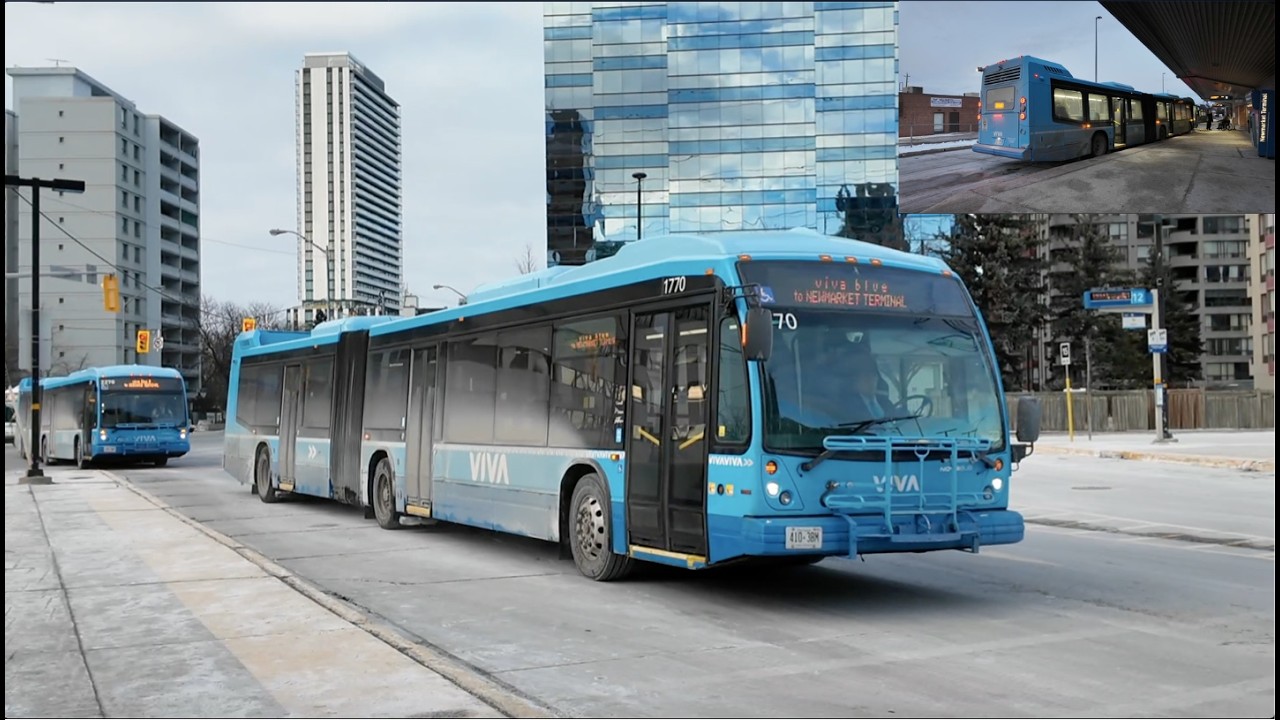 Viva Bus Ride from Finch Station in North York to Newmarket! (January 2nd, 2026)