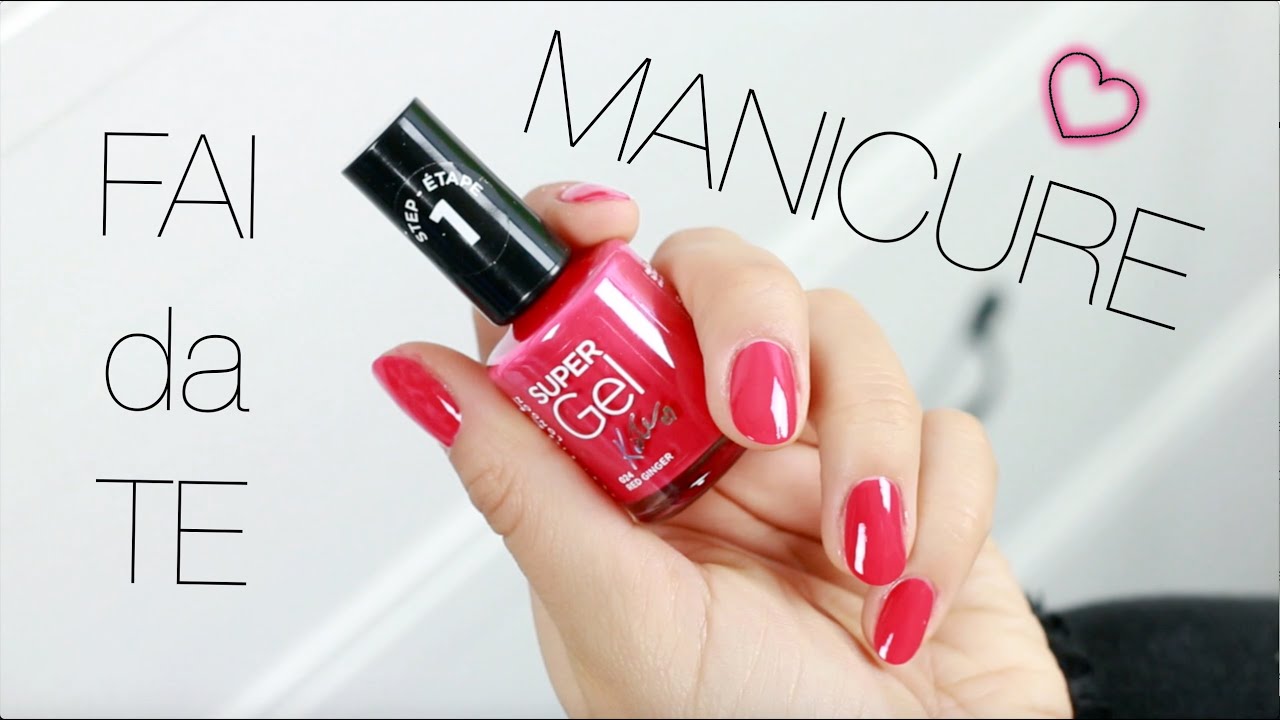 MANICURE FAI DA TE! - Rimmel London #gelpower