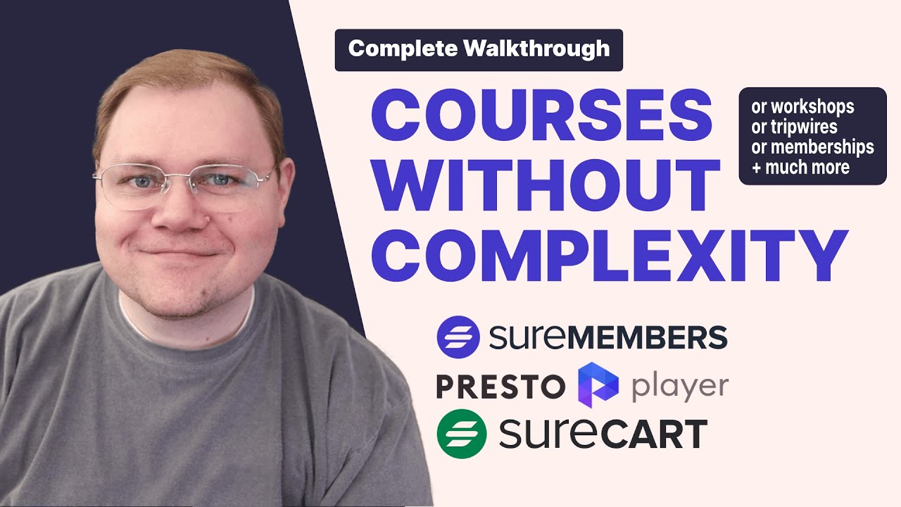 How to Use SureMembers for Courses (and much more)
