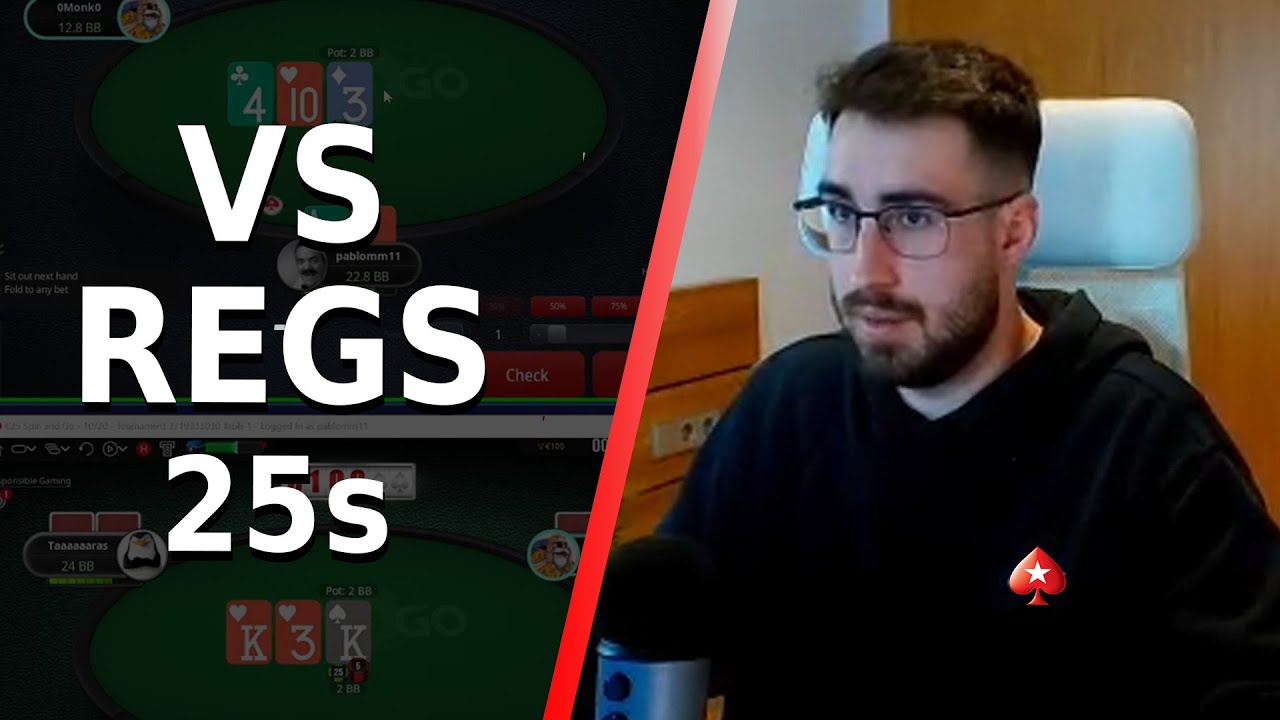 Batallando con REGS en 25s pokerstars  | Pablo | FormaPoker