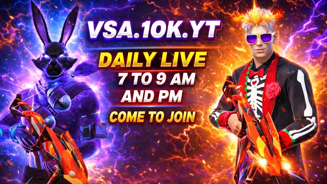 VSA.10K.YT . LIVE IS ON COME TO JOIN 😄