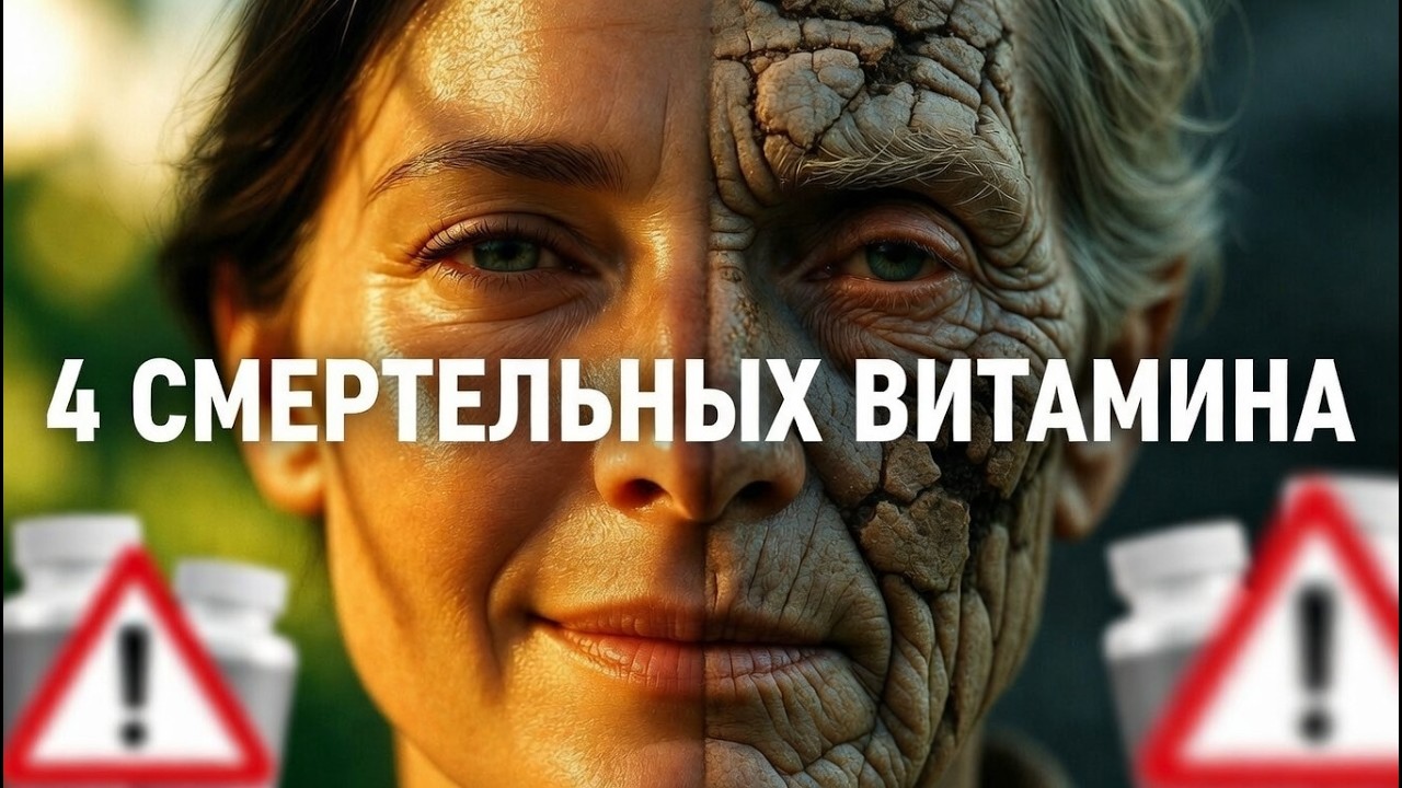 После 60 эти 4 витамина убивают! Принимаете их? Срочно узнайте правду