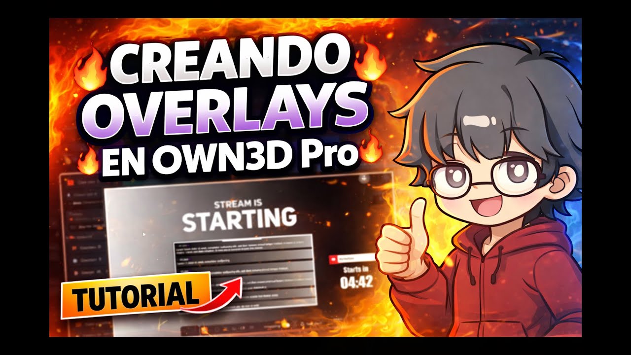 Creando Overlays PRO en OWN3D Pro 🎨🔥