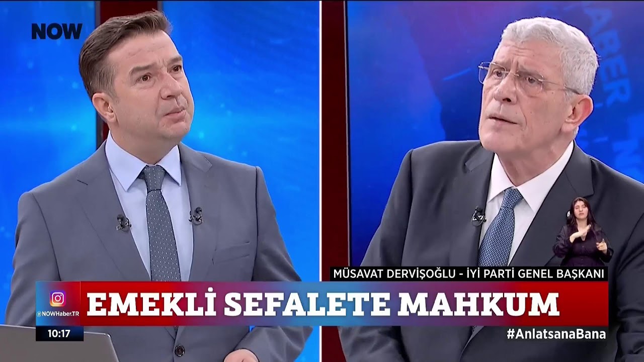 Genel Başkanımız Sayın Müsavat Dervişoğlu, NOW TV'de soruları yanıtlıyor.