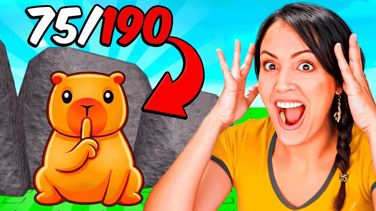 ME EXPLOTA EL CEREBRO Buscando CAPIBARAS 😅 Find the Capybara Roblox Sandra Cires Play