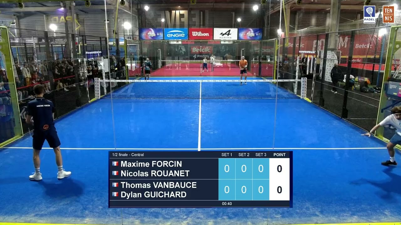FFT PADEL TOUR Bordeaux - 1/2 - Rouanet / Forcin vs Vanbauce / Guichard