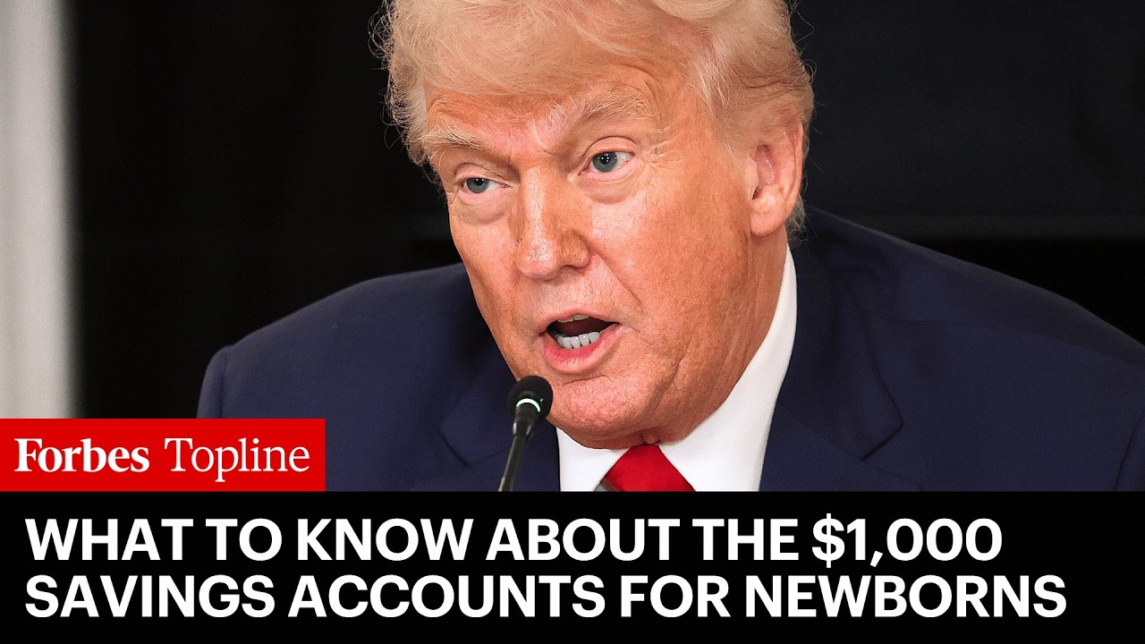 Trump Unveils &lsquo;Trump Savings Accounts&rsquo; &ndash; What To Know About The $1,000 Baby Bonuses