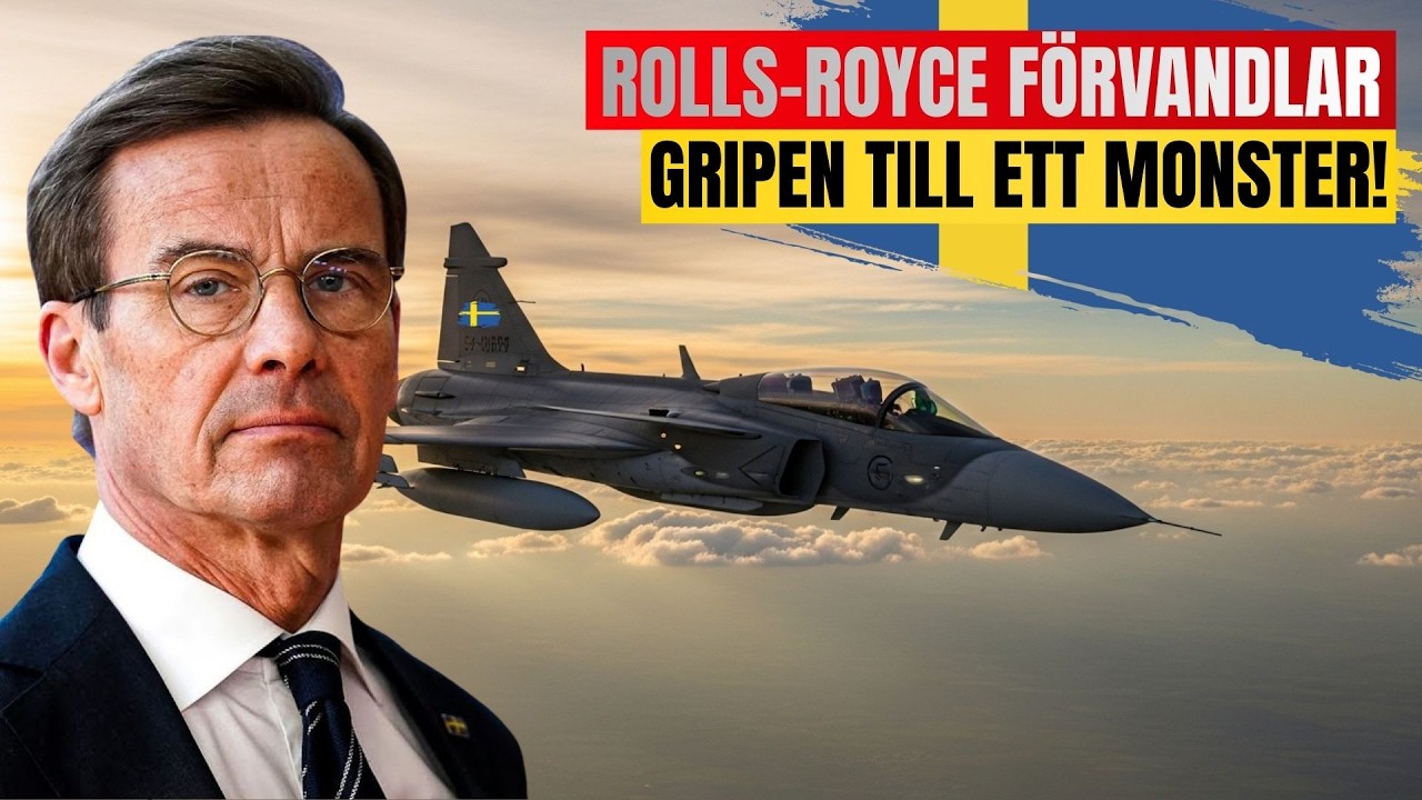 Sveriges smartaste drag hittills – Gripen EF får en kraftboost från Rolls Royce!