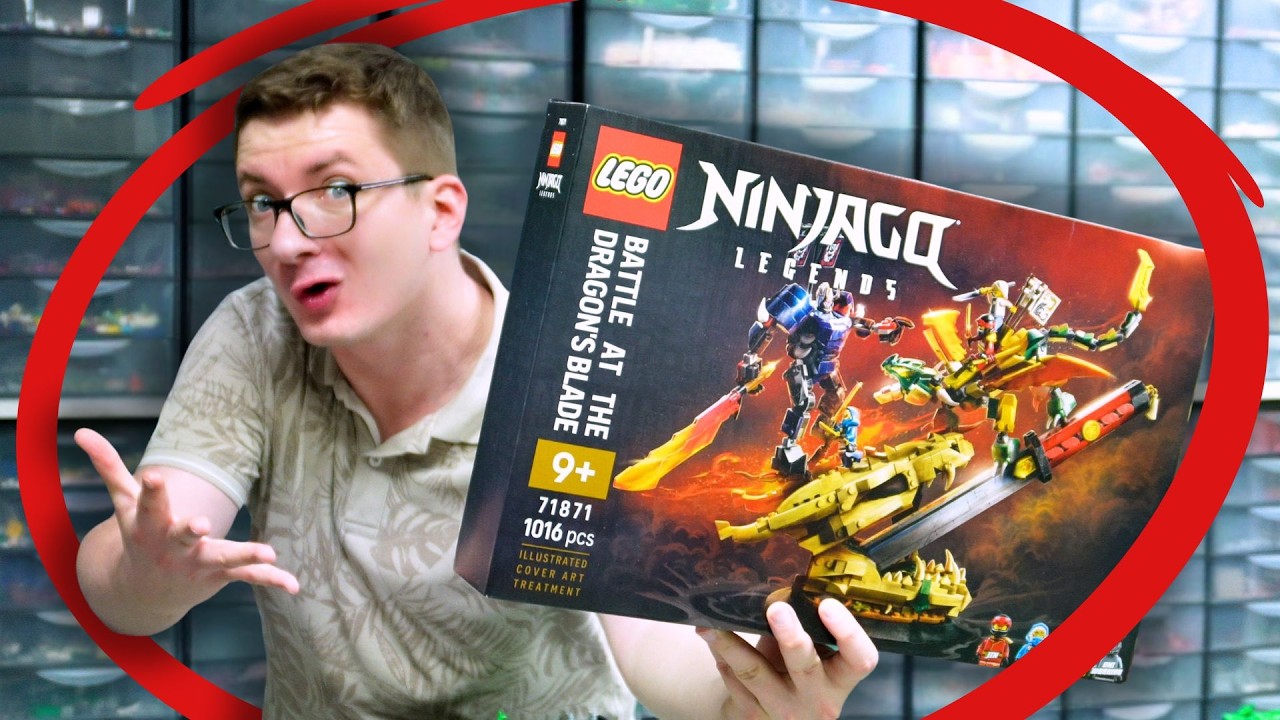 BITWA o SMOCZE OSTRZE 🐉 LEGO NINJAGO 71871 / RECENZJA